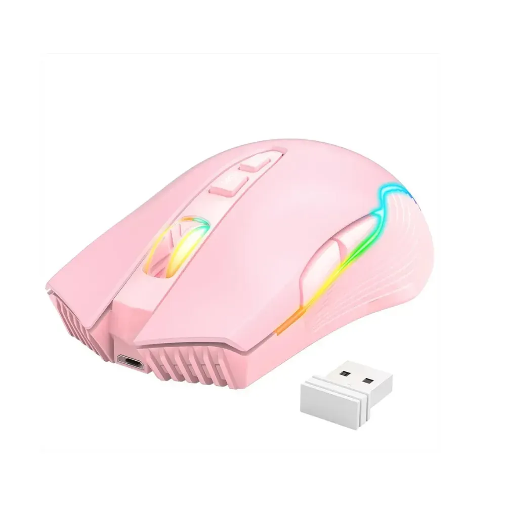 Mouse Inalámbrico Gamers ONIKUMA Cw 905 Rosa