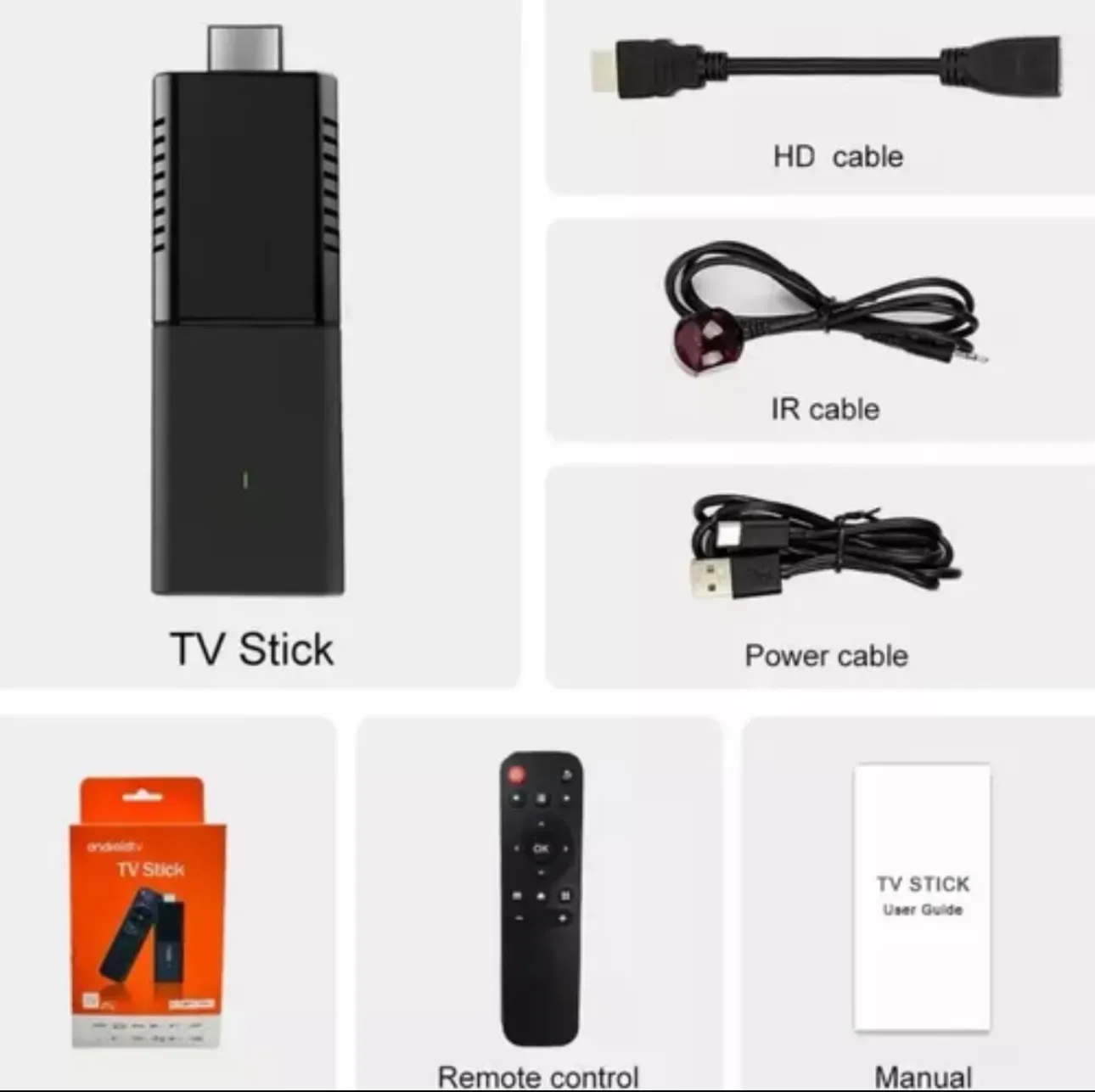 Android Tv Stick 16 Gb 2 Gb Ram Android 13.0 Wifi 2.4/5g