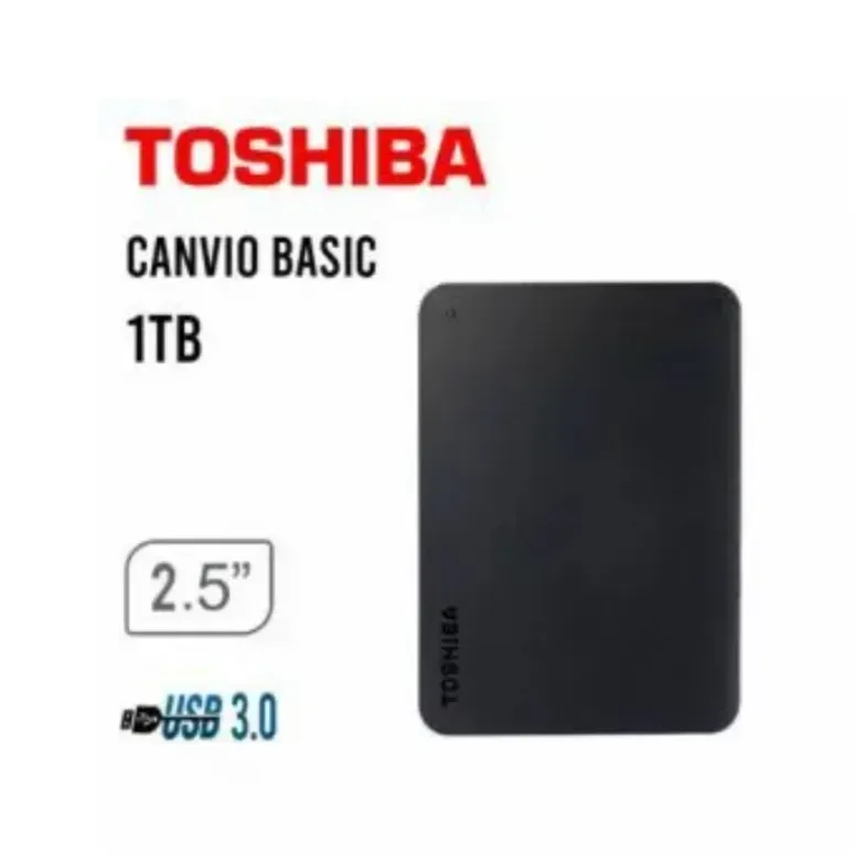 Disco Duro Externo Toshiba 1TB (Velocidad 3.0)