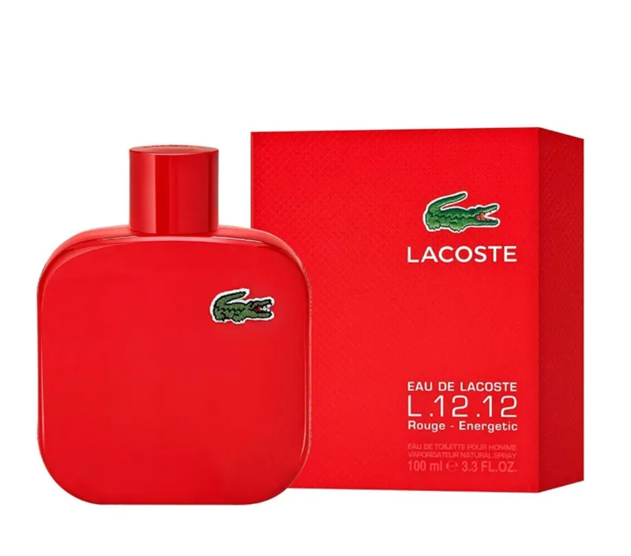 Lacoste L12 Rouge Hombre AAA