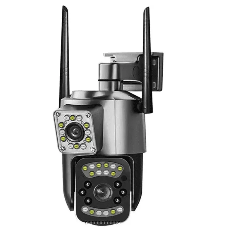 Camara De Seguridad Ptz Doble Lente Alta Definicion Exterior