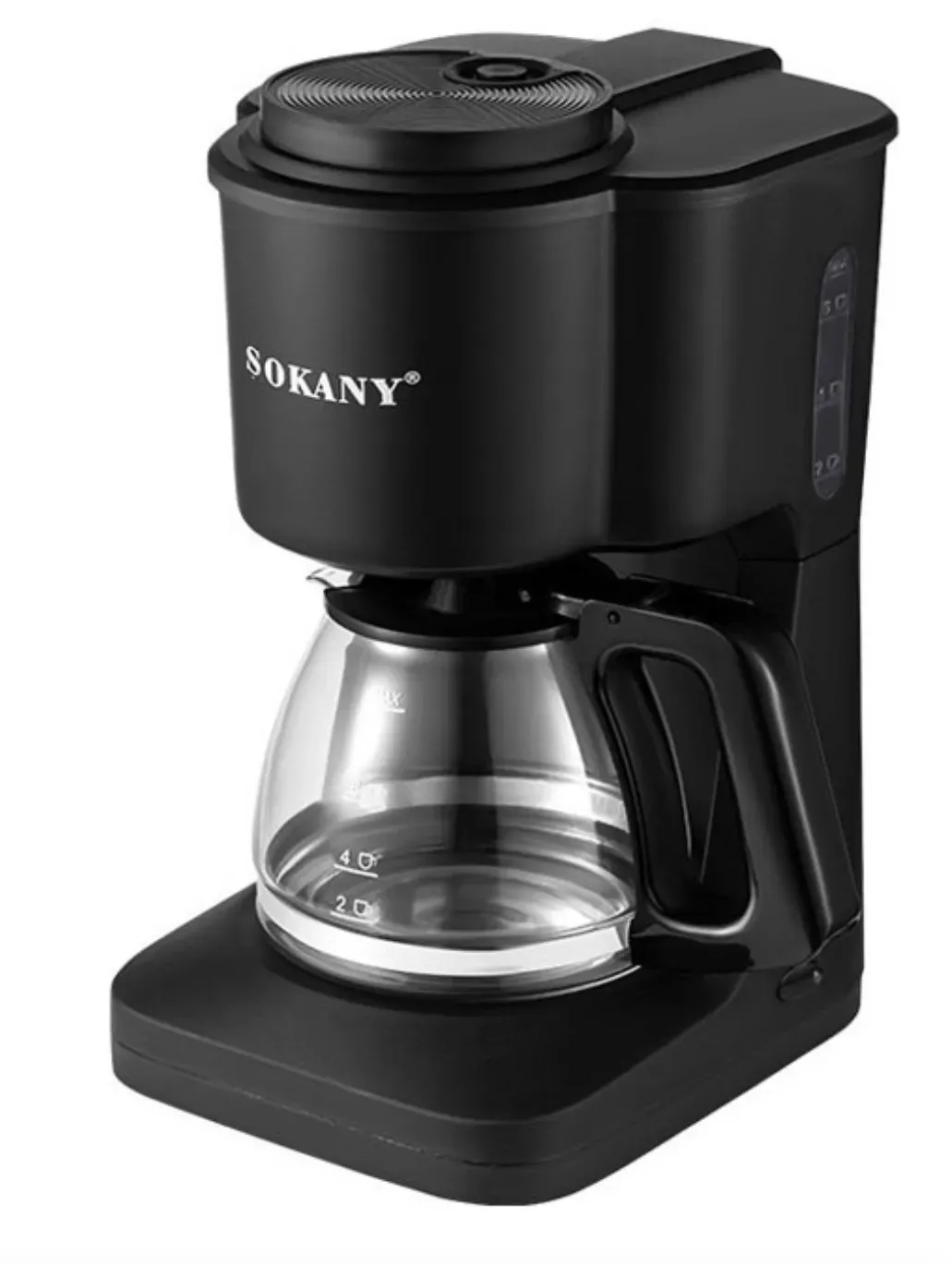 Cafetera Automática Con Capacidad De 900ml Sokany Sk-124