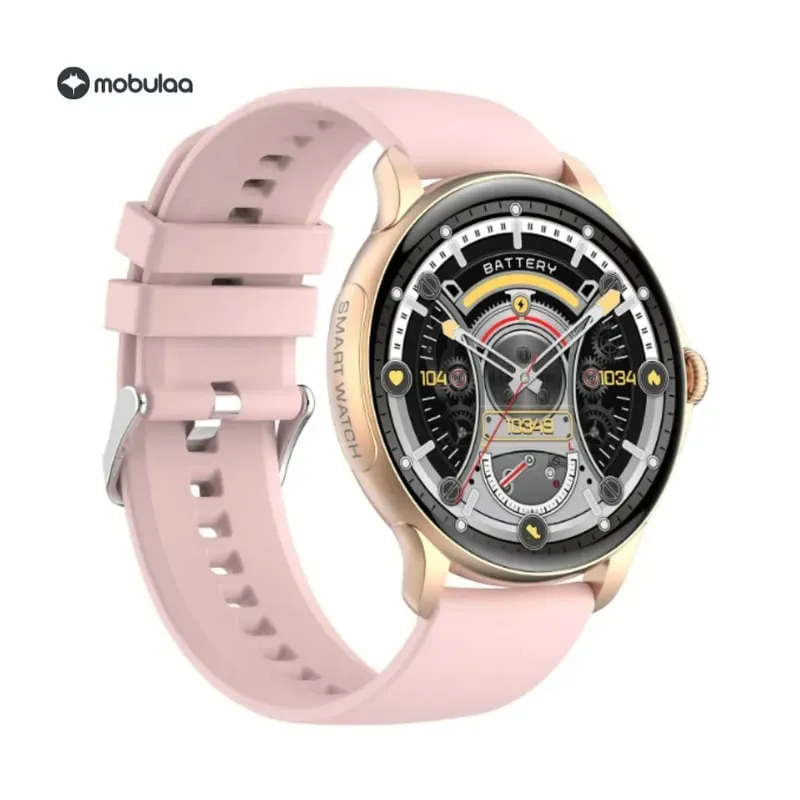 Reloj Inteligente Mobulaa AMOLED S5 - Rosa