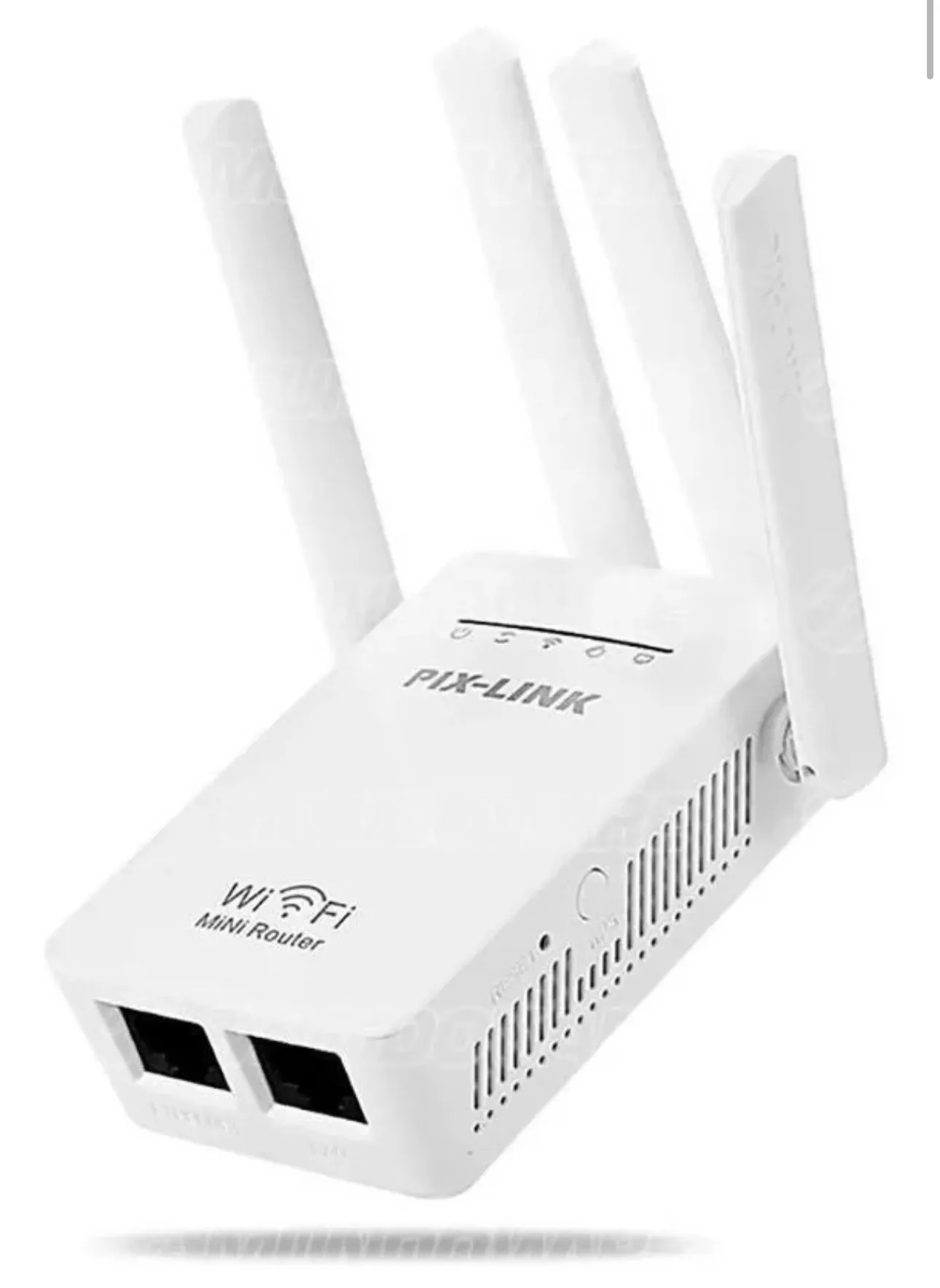 Repetidor Amplificador Inalambrico 4 Antenas Wifi 2.4 Ghz