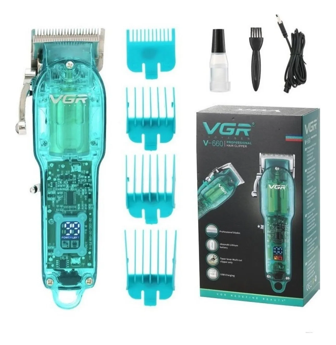 Maquina Corta Pelo Vgr V-660 Peluquera Profesional