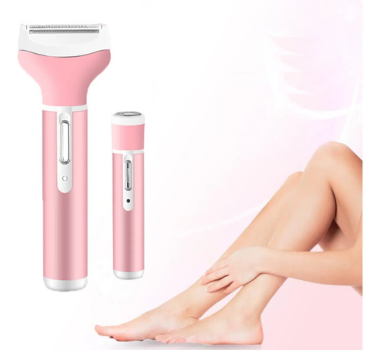 Afeitadora Eléctrica 4 En 1 Recargable Shaver Para Mujer