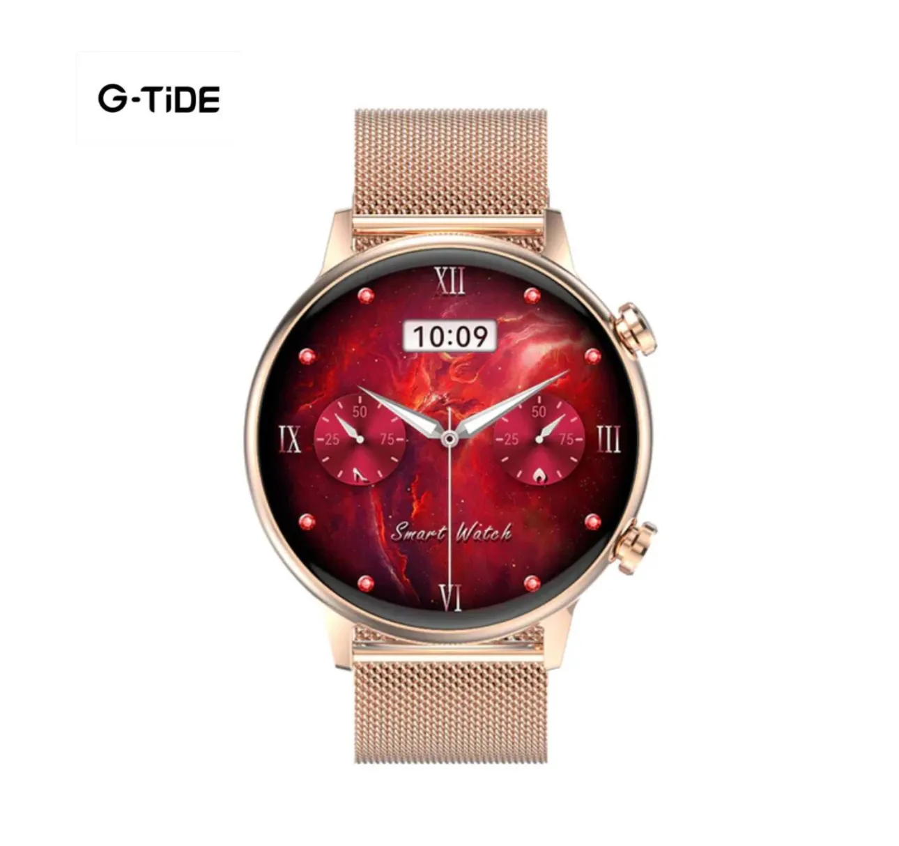 Reloj inteligente Mobulaa Romance Pantalla Amoled - Oro Rosa