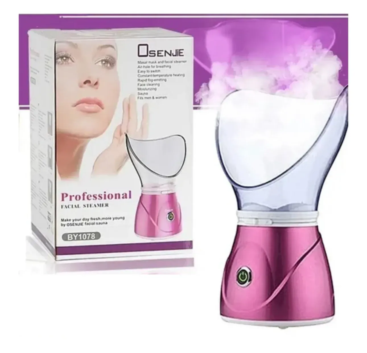 Sauna Facial Vaporizador Limpieza Profunda Rostro 