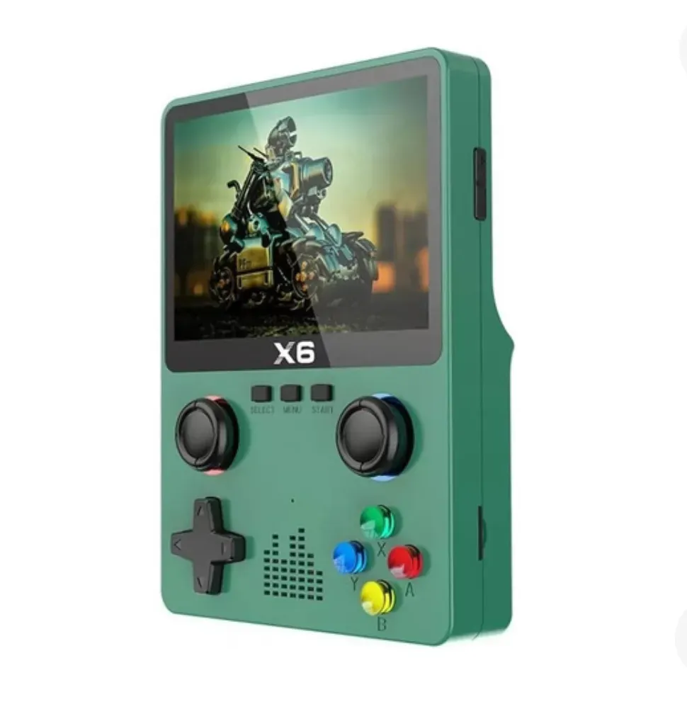 Consola De Juegos Portátil X6 Con Pantalla Ips De 3.5 Pulgadas