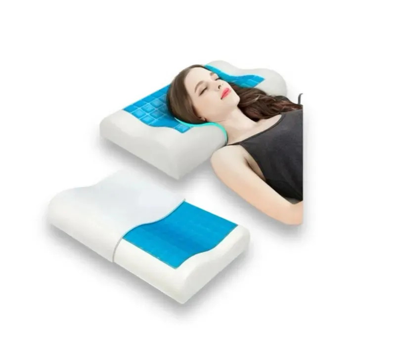 Combo X2 Almohadas Memory Pillow Ortopédica Indeformables Cool Gel Fund