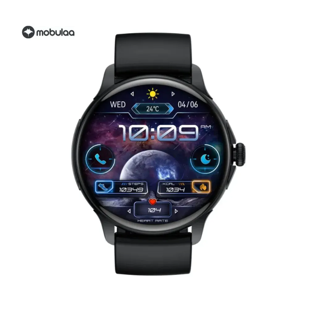 Reloj Inteligente Mobulaa AMOLED S5 - Negro