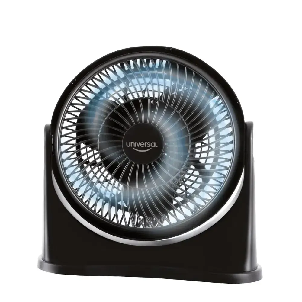 Ventilador UNIVERSAL 8 pulgadas Negro