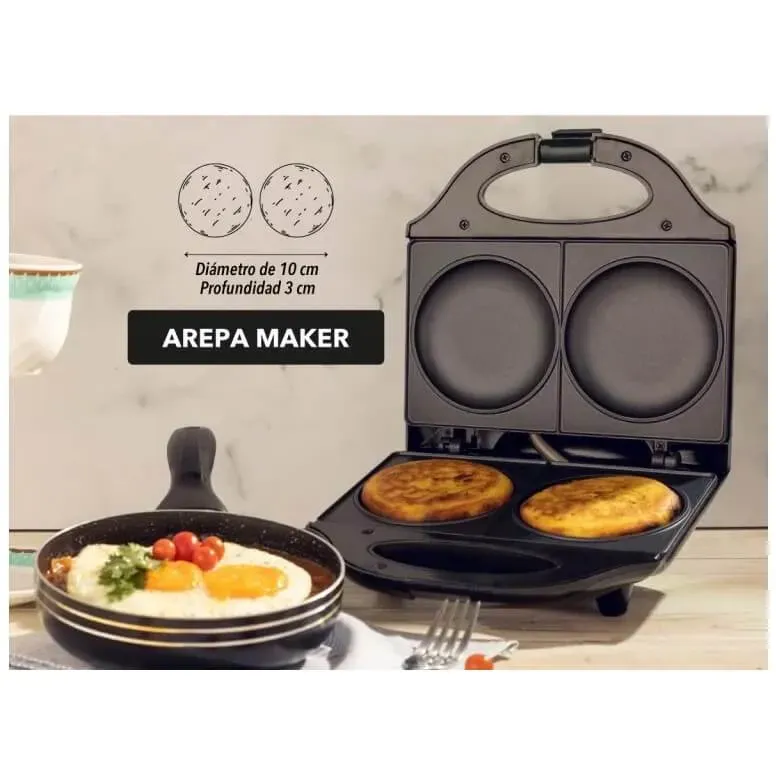 Arepa Maker HOME ELEMENTS Asador Negro