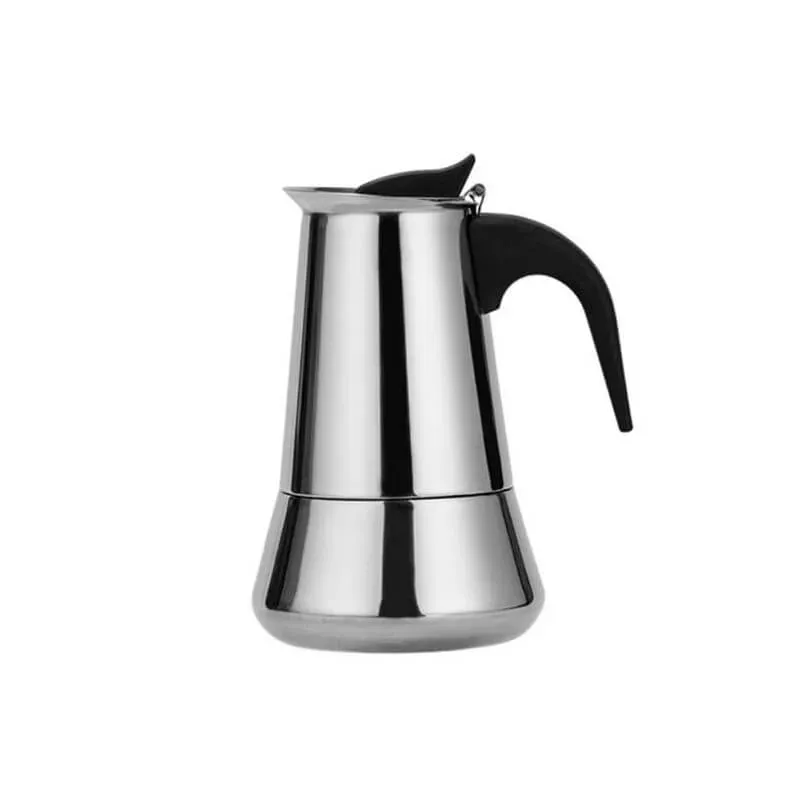 Cafetera Acero 6 Tazas Moka Italiana Espresso