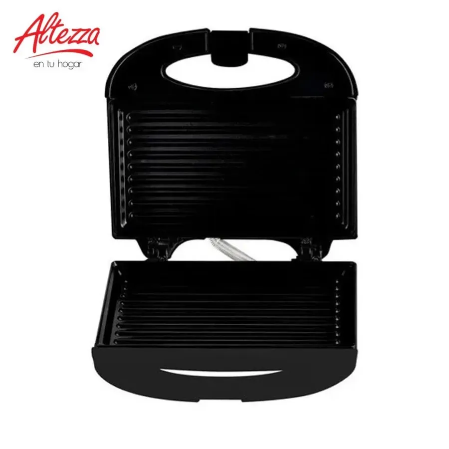 Sanduchera ALTEZZA 2 puestos Panini Asador Gris