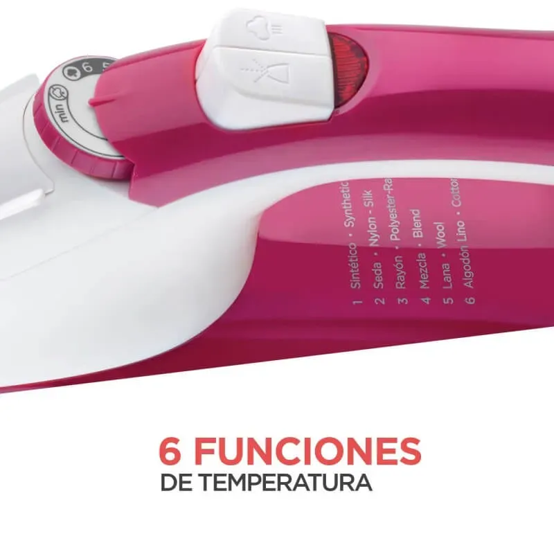 Plancha de Ropa BLACK DECKER Cerámica a Vapor SmartSteam