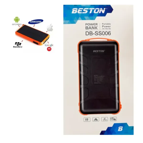 Power Bank BESTON 20000 MAH Premium SS006Dispositivos