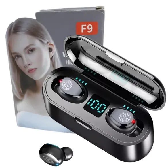 Audífonos Inalámbricos F9 Bluetooth Power Band