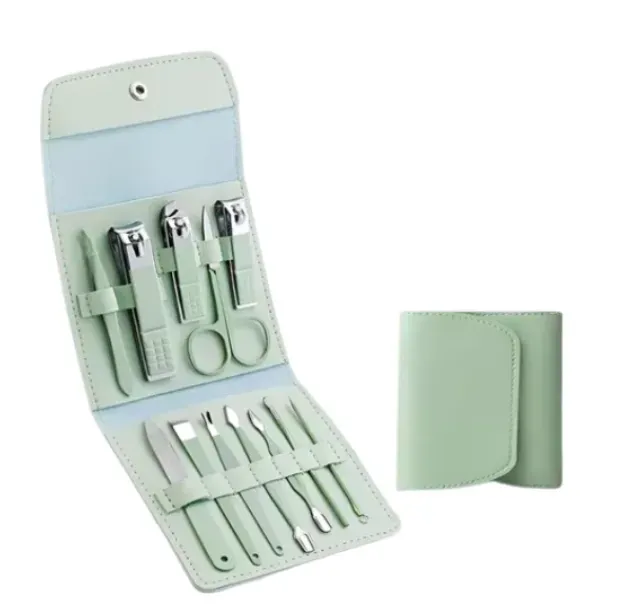 Kit De Herramientas Para Manicure Y Pedicura 12 Piezas