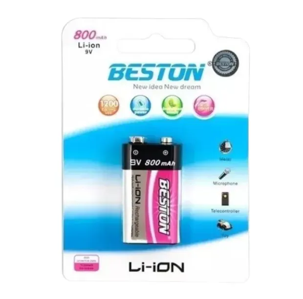 Batería Recargable Beston BST-9V 800