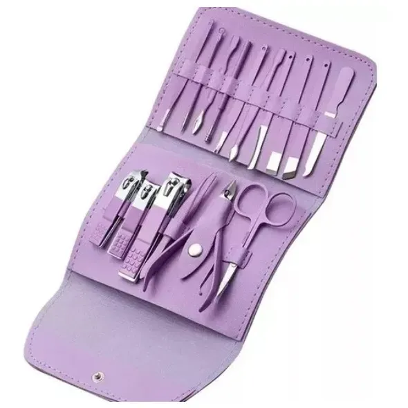 Kit De Manicure Y Pedicure 16 Piezas