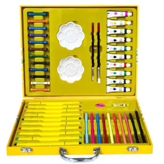 Set De Arte G.Duck Para Niños: Crayones, Pinturas Y Plumones Para Colorear Y Divertirse