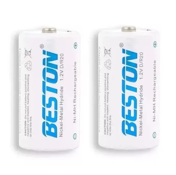 Batería Recargable Beston BST-Tipo D R20