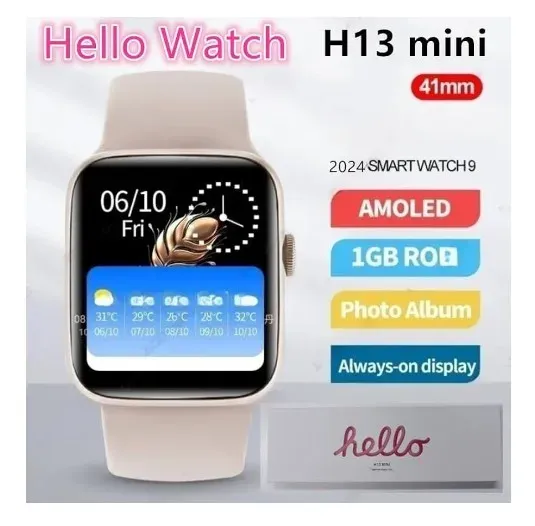 Smartwatch H13 Mini: Todo Lo Que Necesitas, En La Muñeca