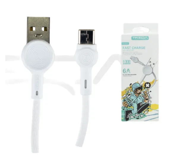 Cable De Carga Micro USB-Lightning 6A 