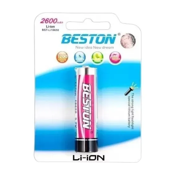 Bateria Litio Beston Bst-li 18650 2600*1