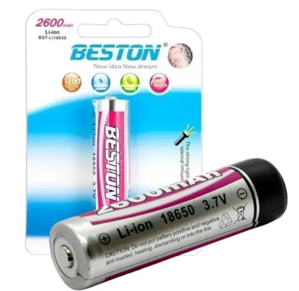 Bateria Litio Beston Bst-li 18650 2600*1