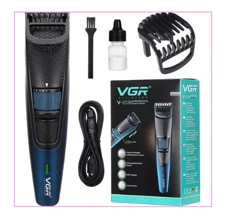 Afeitadora VGR V-053b: Barba, Bigote Y Cabello, ¡Todo Bajo Control!