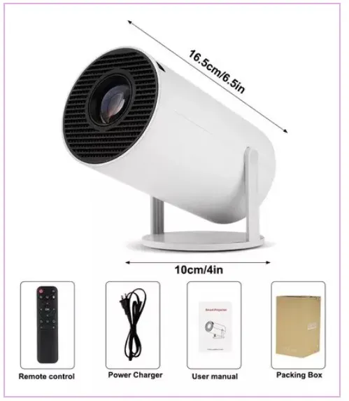 Proyector Smart Hy300: Tu Cine En Casa En Alta Definición.