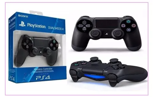 Control PlayStation DualShock 4: Libere Juegos De Precisión En Un Elegante Color Negro