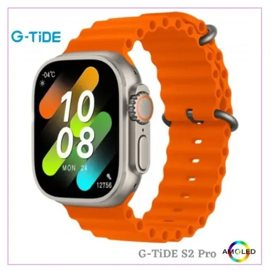 Reloj Inteligente G-Tide S2 Pro: Estilo, Funcionalidad Y Precio Irresistible