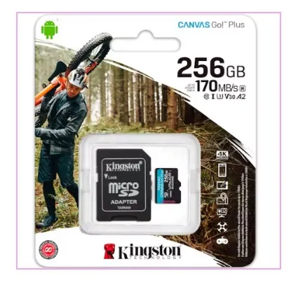 Memoria Micro SD 256GB Kingston: Almacena El Doble Y Disfruta Al Máximo