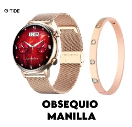 Reloj Inteligente Mobulaa Romance: AMOLED En Oro Rosa, La Joya Tecnológica