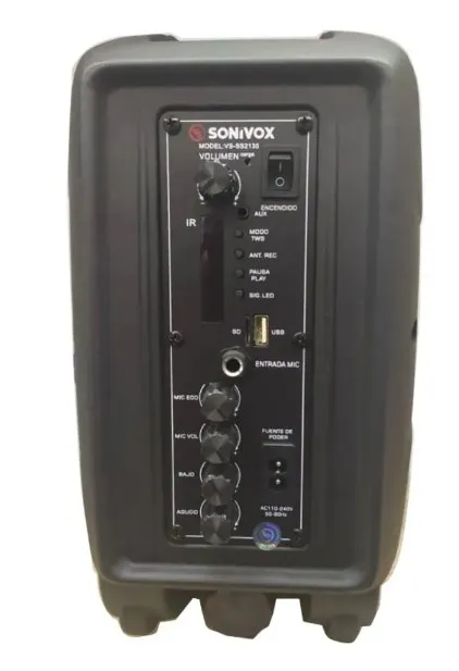 Cabina Sonivox VS-2135: Sonido Profesional Al Alcance De Tu Mano