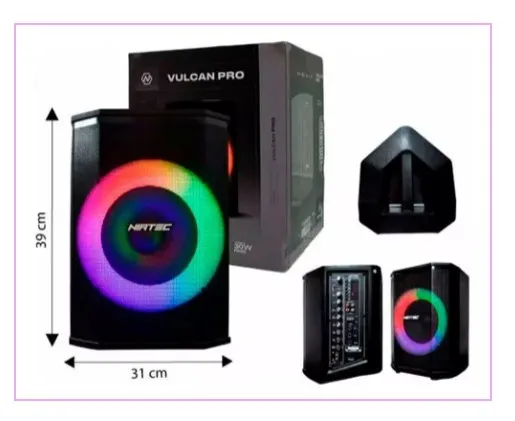 Parlante NiaTec VULCAN PRO: Potencia Y Fidelidad En Tus Manos