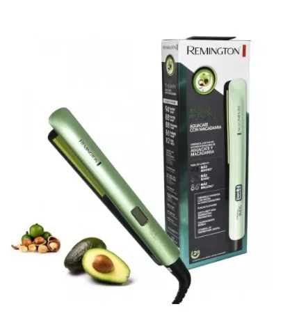 Plancha Remington Aguacate + Macadamia 1.1: El Poder Natural Para Un Cabello Perfecto