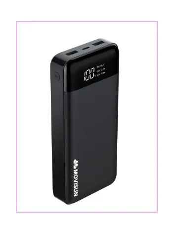 Power Bank Movisun Rocket P20: Nunca Más Te Quedes Sin Batería (20000mAh)