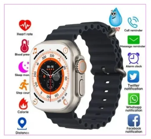 Reloj Inteligente K9 Ultra + 3 Pulseras: El Paquete De Smartwatch Definitivo Para Fitness Y Estilo