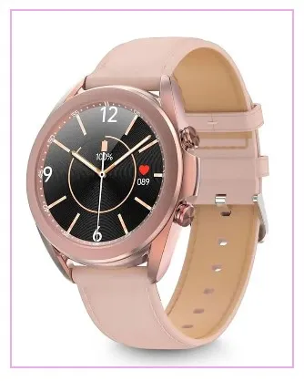 Smartwatch Mobulaa SK8: Eleva Tu Estilo Con La Elegancia Del Oro Rosa