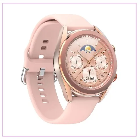 Smartwatch Mobulaa SK8: Eleva Tu Estilo Con La Elegancia Del Oro Rosa