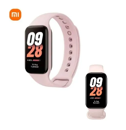 Xiaomi Smart Band 8 Active Original ROSADO: Elegancia Y Tecnología En Tu Muñeca