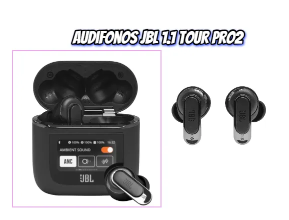 Audífonos JBL 1.1 Tour Pro 2 Negro: Diseñado Para Cada Uno De Tus Movimientos.