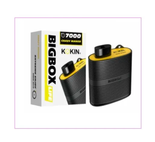 Vaper Kokin 7000 Puff: Libera 7000 Bocanadas De Sabor Y Satisfacción