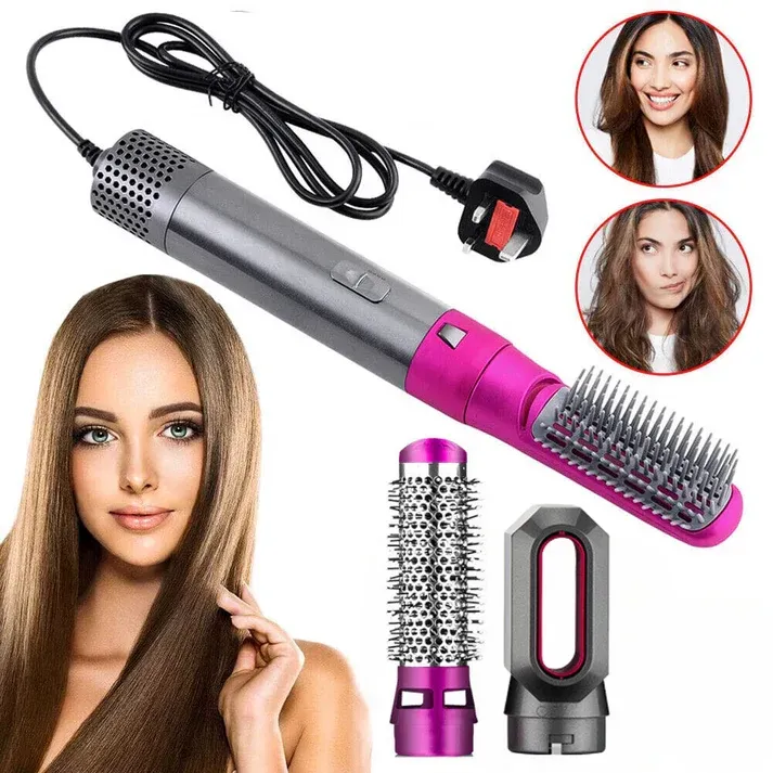 Cepillo Secador Alisador Para Cabello 3 en 1 Intercambiables REMINGTON 2062