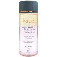 Agua Micelar Dual de Rosas KALOE x125ml