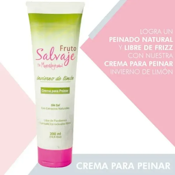 Crema de Peinar Invierno de Limón 300ml Fruto Salvaje